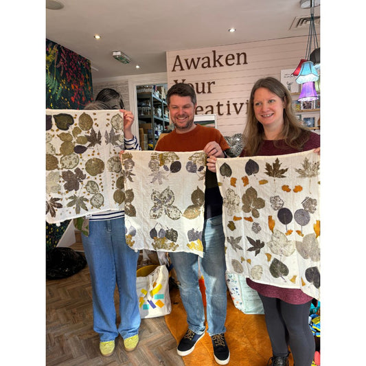 WORKSHOP: Botanical 'Eco' Print on Fabric, Saturday July 19th 2025 [afternoon]