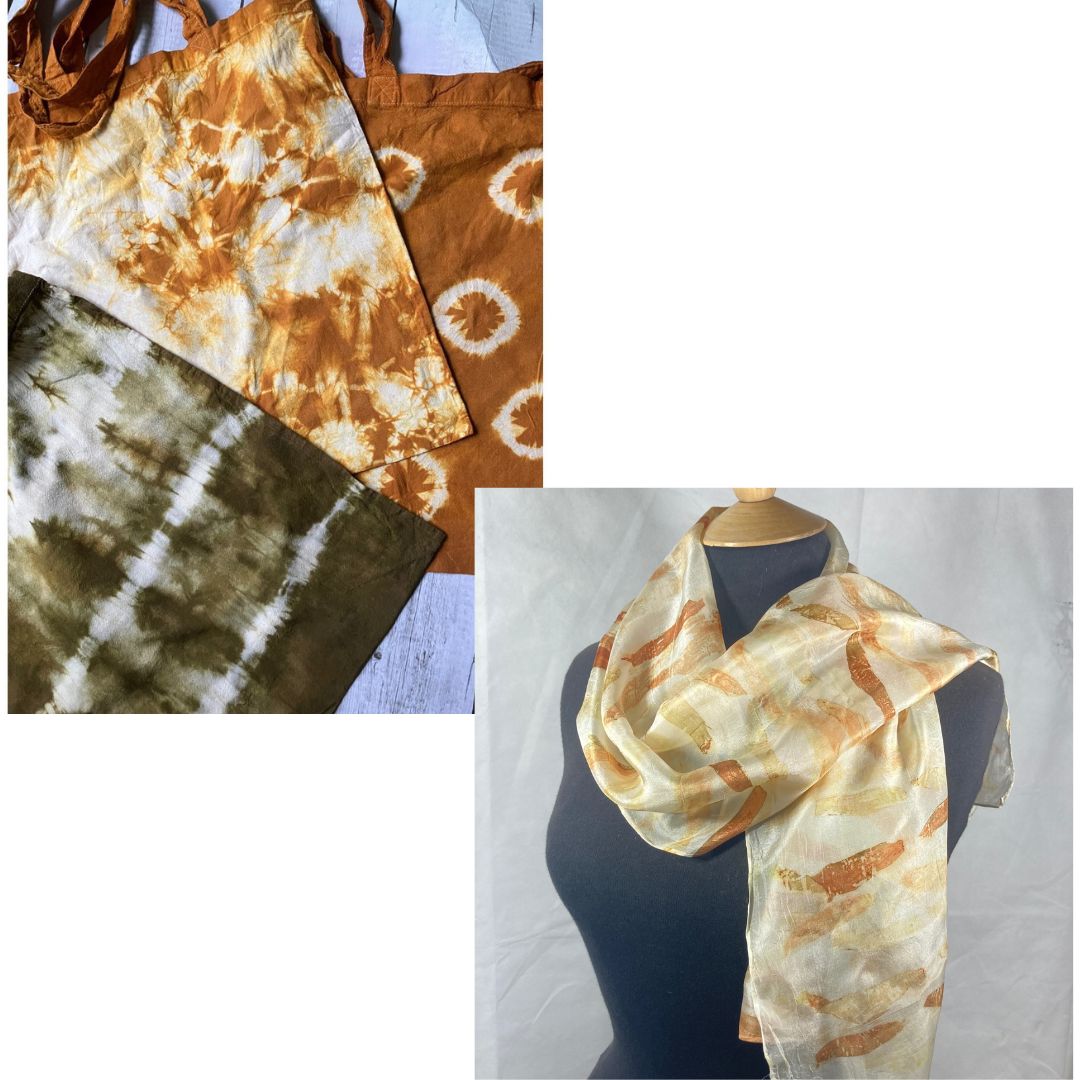 WORKSHOP: Printing with Onion Skins and Eucalyptus, Sunday, April 12th 2026, 12.30-4.30pm